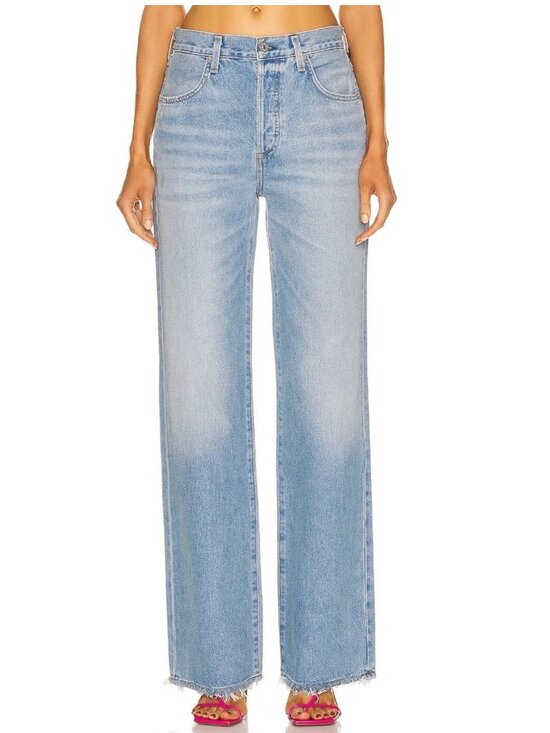Citizens Of Humanity Denim - NWOT $248 CITIZENS OF HUMANITY ANNINA TROUSER STYLE JEANS IN LT. BLUE WASH W27